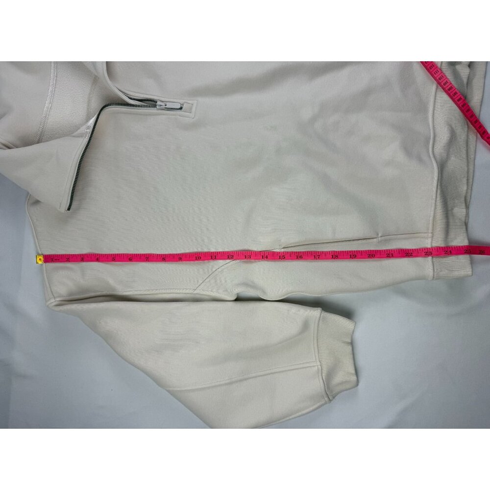 Lululemon Womens XS/S Thick Fleece Half-Zip White Opal Pullover - Picture 6 of 6